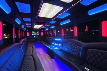 Glendale Limousine Bus Interior