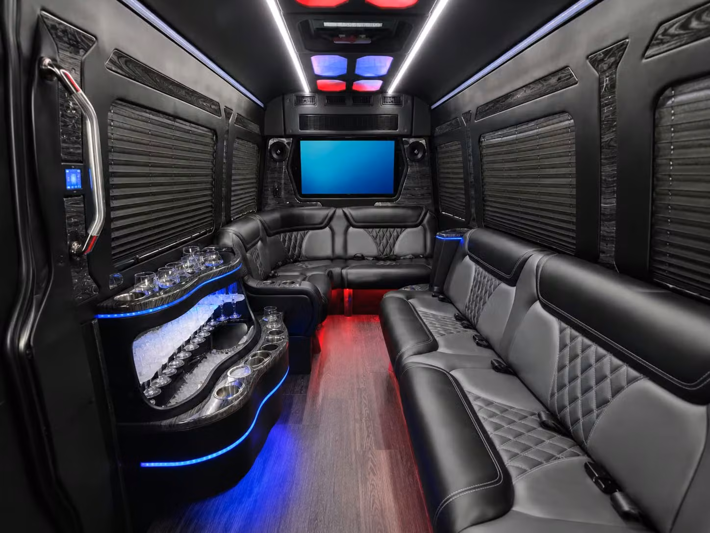 high school and college sports team transportation in glendale