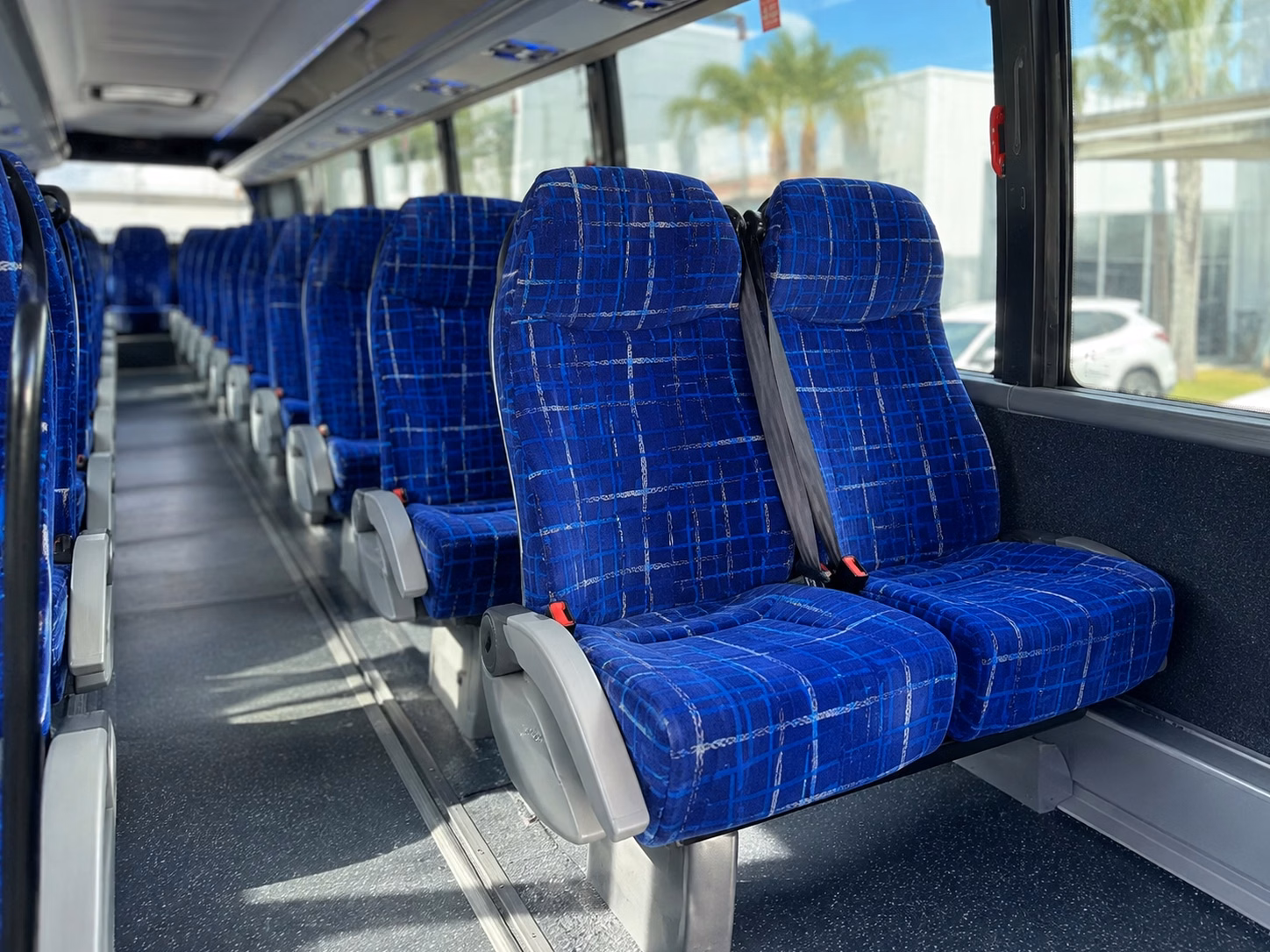 shuttle buses for glendale wedding venues along brand boulevard and the verdugo mountains